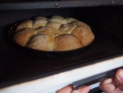 cuisson traditionnelle du pain...