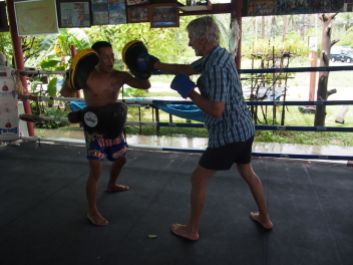 Découverte de la boxe Thaï en famille (2)